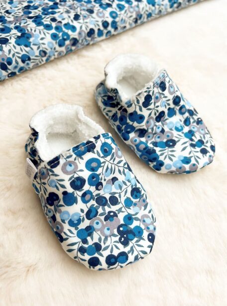 Chaussons Liberty Wiltshire Bleu